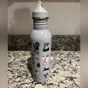 Vera Bradley NEW Water Bottle with Dog Illustrations Best in Show Pattern